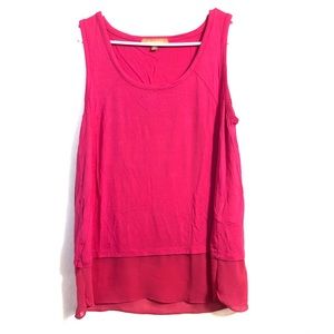 Ellen Tracy Women’s Medium Pink Tank Top